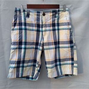 Aeropostale plaid cargo shorts 